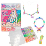 Depesche Ylvi DIY Rainbow Perlen Set für magisch schöne Armbänder und Ketten