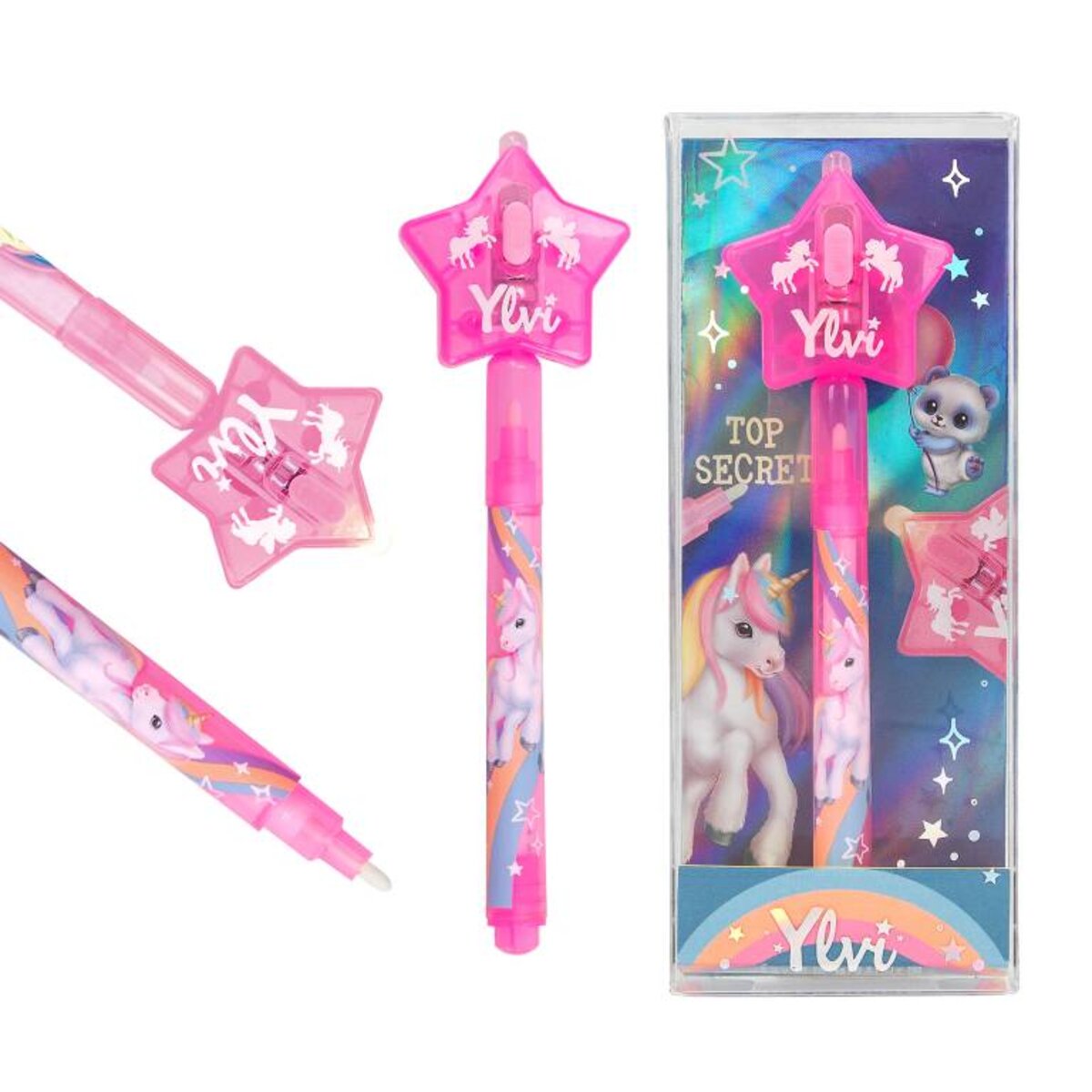 Depesche Ylvi Magic Geheimstift unsichtbare Tinte nur mit UV-Licht sichtbar