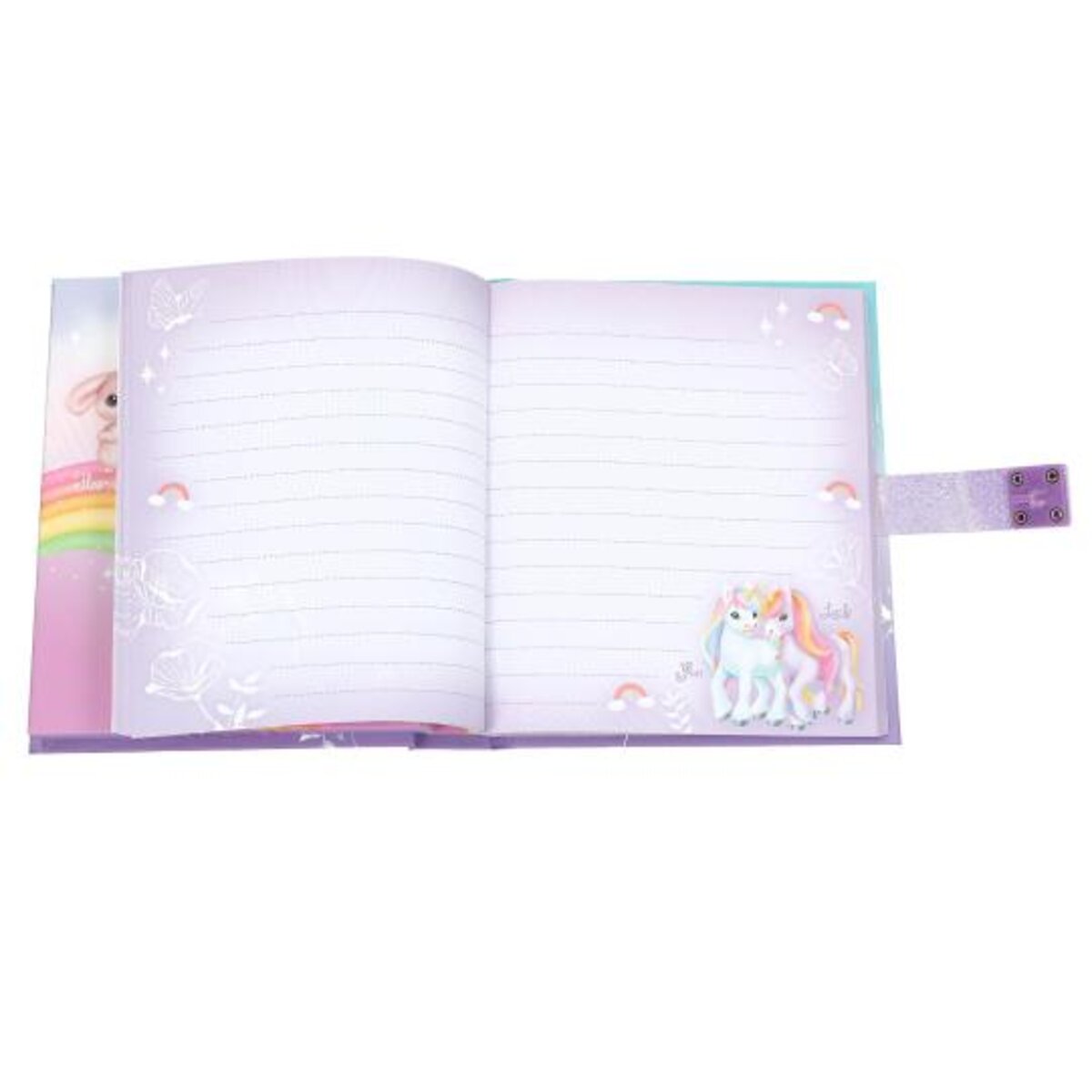 Depesche Ylvi Tagebuch mit LED, Code und Sound