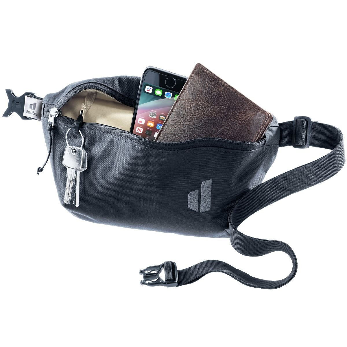 Deuter Bauchtasche Avengo 1.5 Black / Schwarz