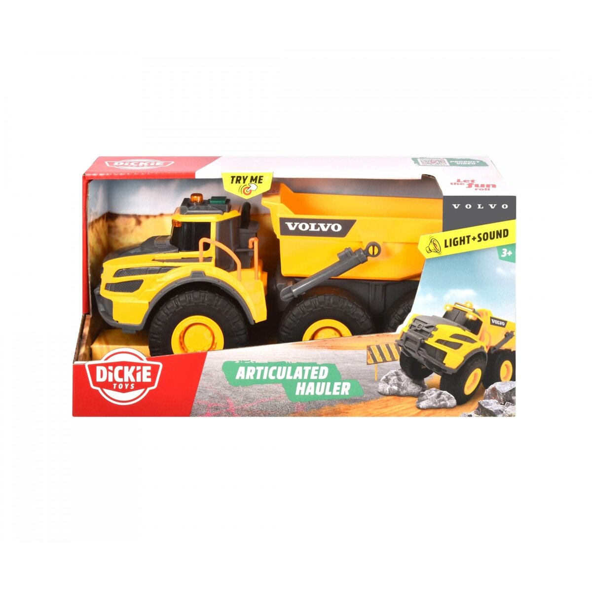 Dickie Toys Volvo Articulated Hauler