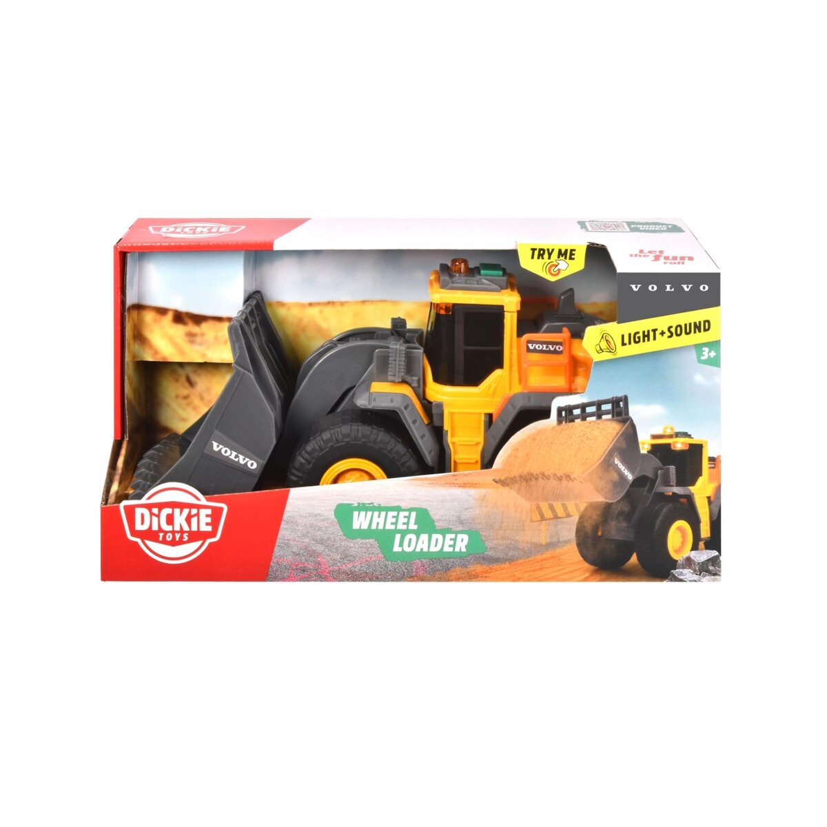 Dickie Toys Volvo Wheel Loader, 23 cm