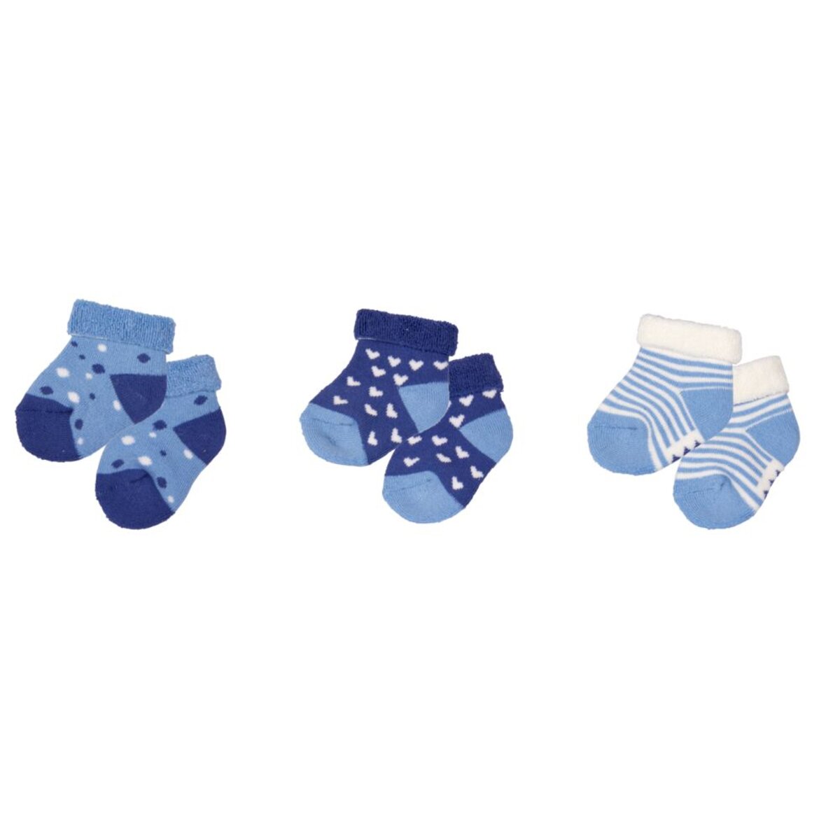 Die Spiegelburg Babysöckchen, hellblau - BabyGlück, one size, 3 Paar