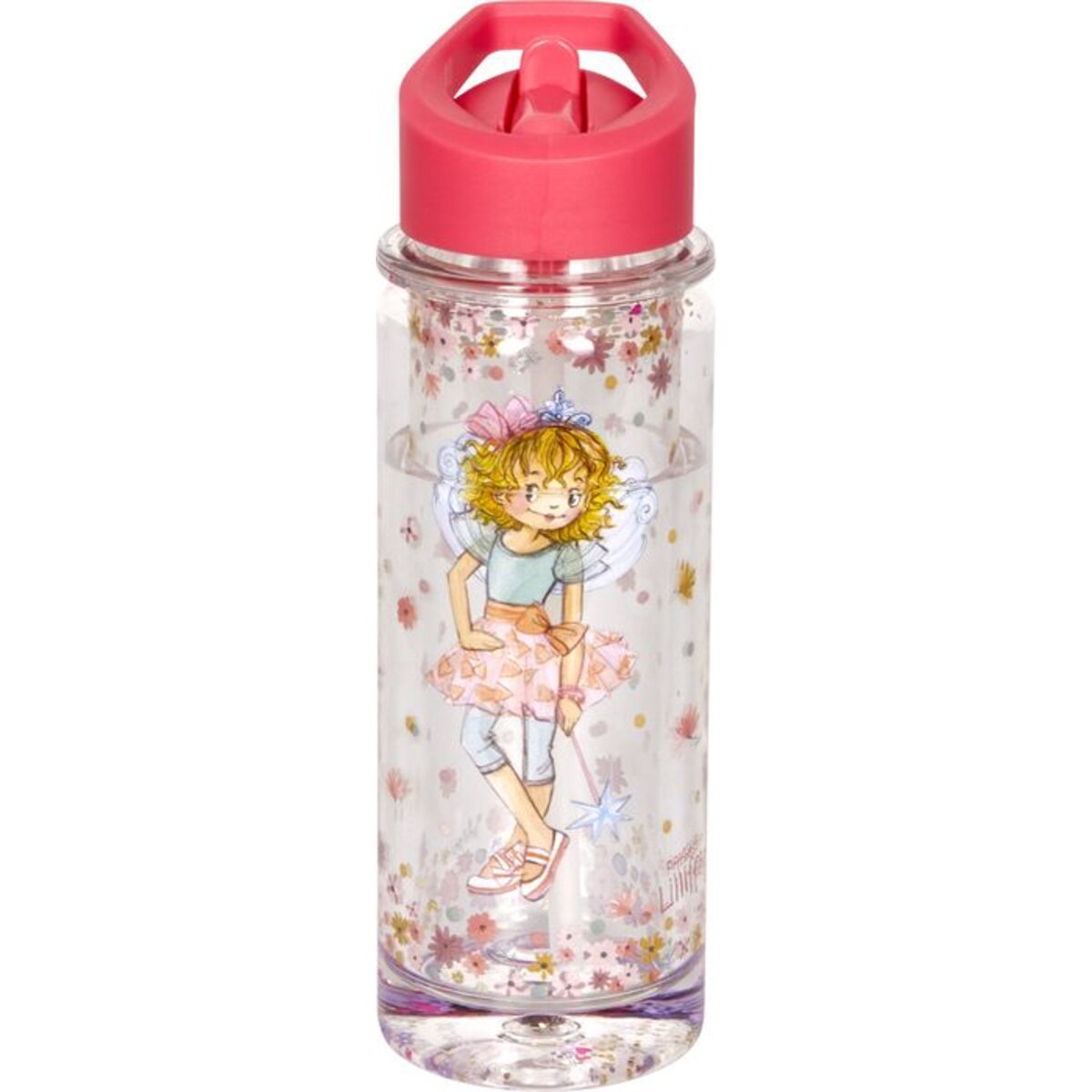 Die Spiegelburg Glitzer-Trinkflasche (ca.0,3 l) - Prinzessin Lillifee