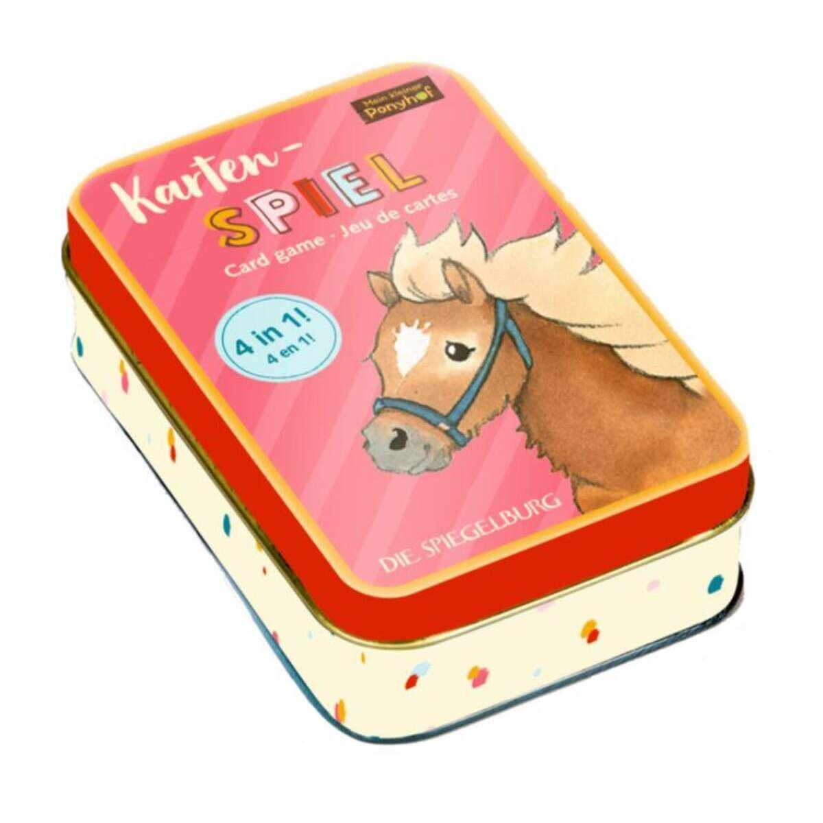 Die Spiegelburg Kartenspiel 4 in 1  Mein kleiner Ponyhof