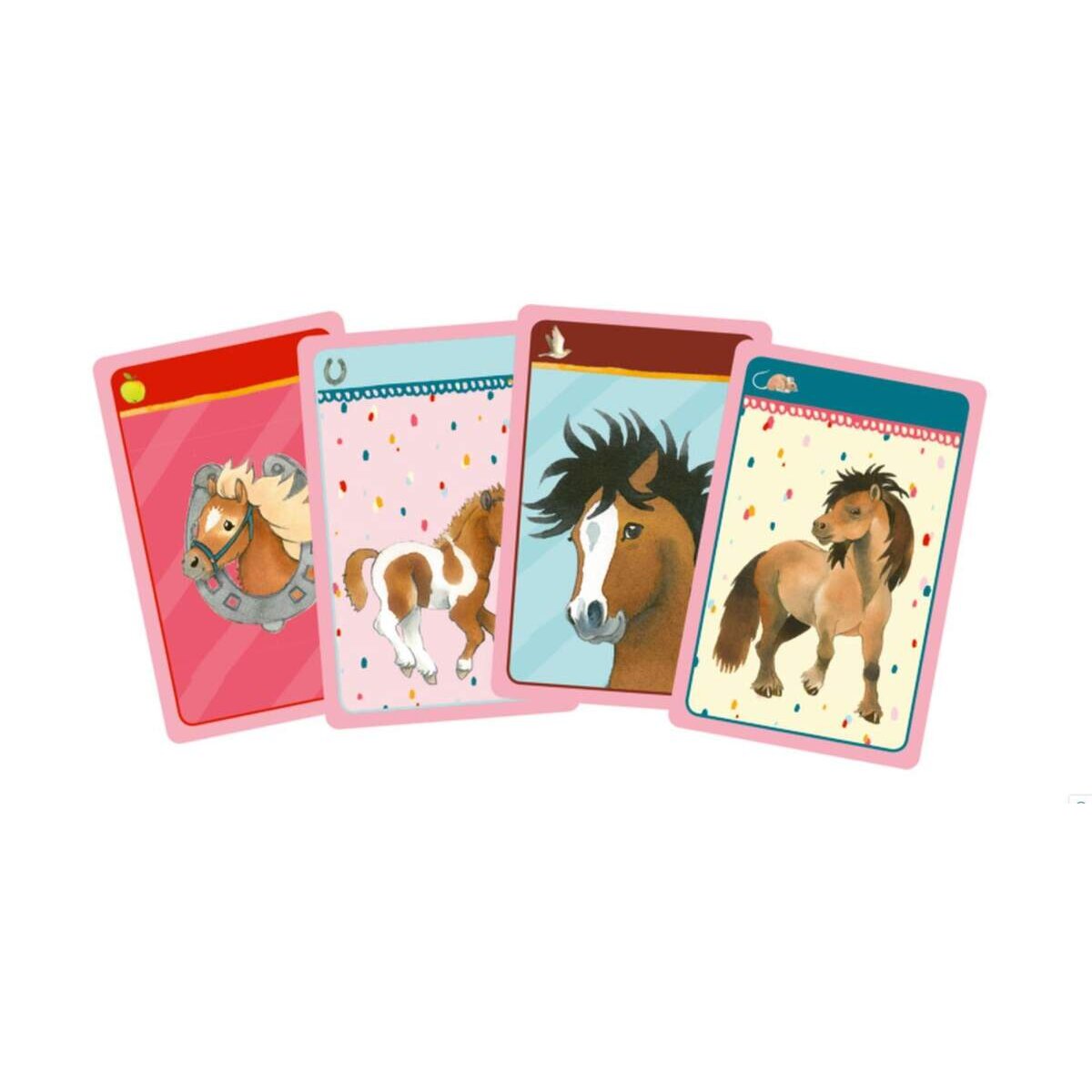 Die Spiegelburg Kartenspiel 4 in 1  Mein kleiner Ponyhof