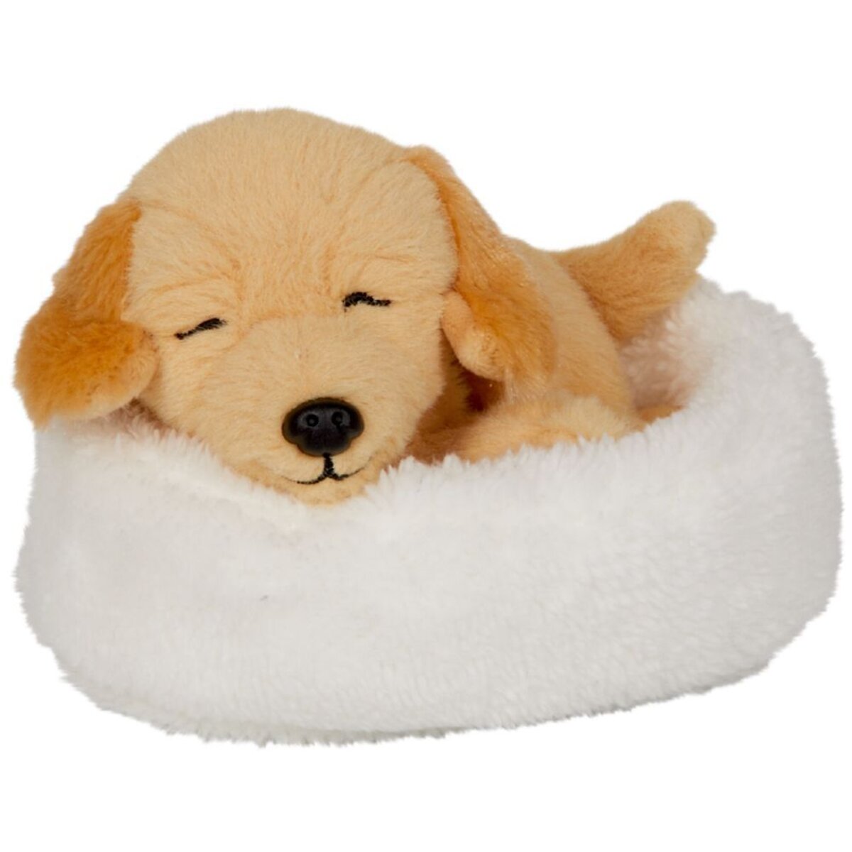 Die Spiegelburg Schlafender Hund Isi im Korb - Lustige Tierparade