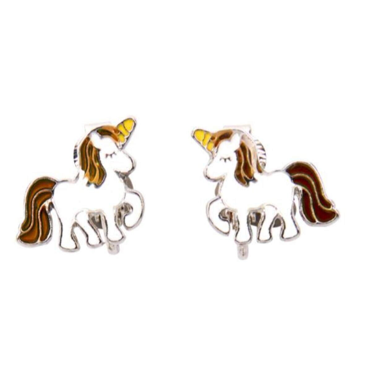 Die Spiegelburg Stimmungs-Ohrclips Einhorn-Paradies, 1 Packung, 3-fach sortiert