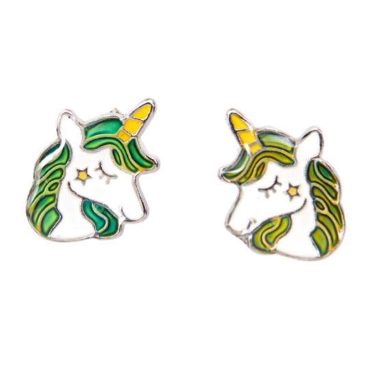 Die Spiegelburg Stimmungs-Ohrclips Einhorn-Paradies, 1 Packung, 3-fach sortiert