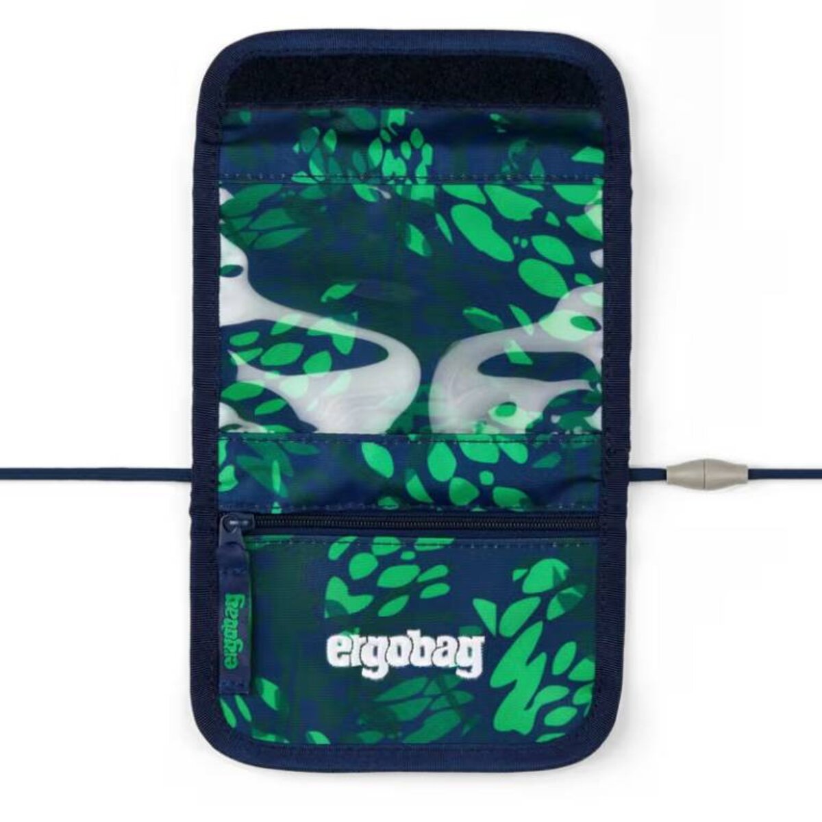 ergobag Brustbeutel DrachenbezwingBär blau grün 0,3 x 1 x 10 cm