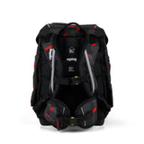 ergobag cubo Set Schulranzen-Set TaekBärdo Grau Rot 5-teilig 19 Liter