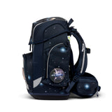 ergobag CUBO Schulrucksack-Set GALAXY GLOW KoBärnikus, 5-teilig