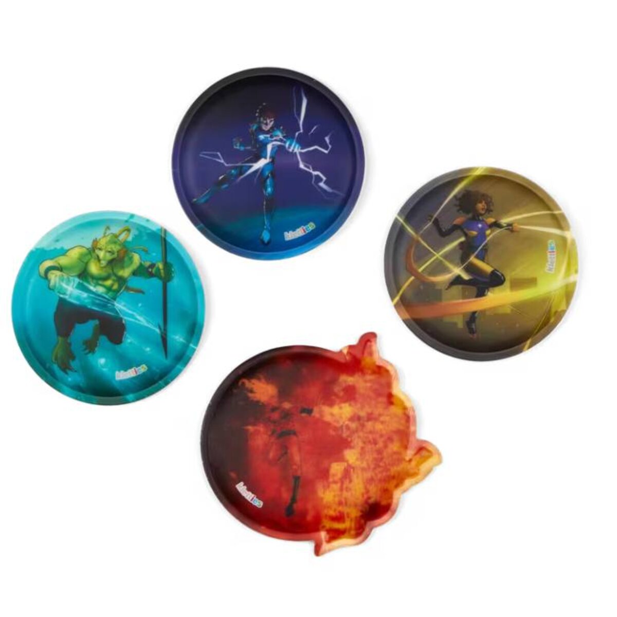 ergobag cubo Set Schulranzen-Set Bärtastisch Grün 5-teilig 19 Liter