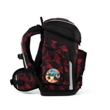 ergobag cubo Set Schulranzen-Set UnaufhaltBär Schwarz Rot 5-teilig 19 Liter