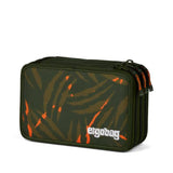ergobag Maxi Mäppchen ExBärdition grün orange 40-teilig 20 x 6,5 x 13.5 cm