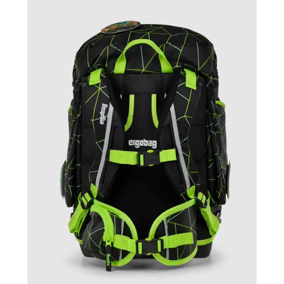 ergobag PACK Schulrucksack-Set CyBär Race, 6-teilig