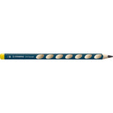 Ergonomischer Dreikant-Bleistift für Linkshänder - STABILO EASYgraph in petrol - Einzelstift - Härtegrad HB