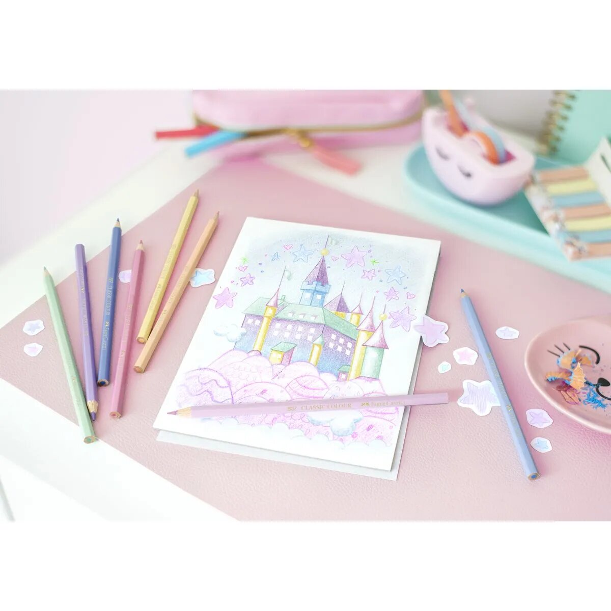 Faber-Castell Buntstift pastell 10er Kartonetui