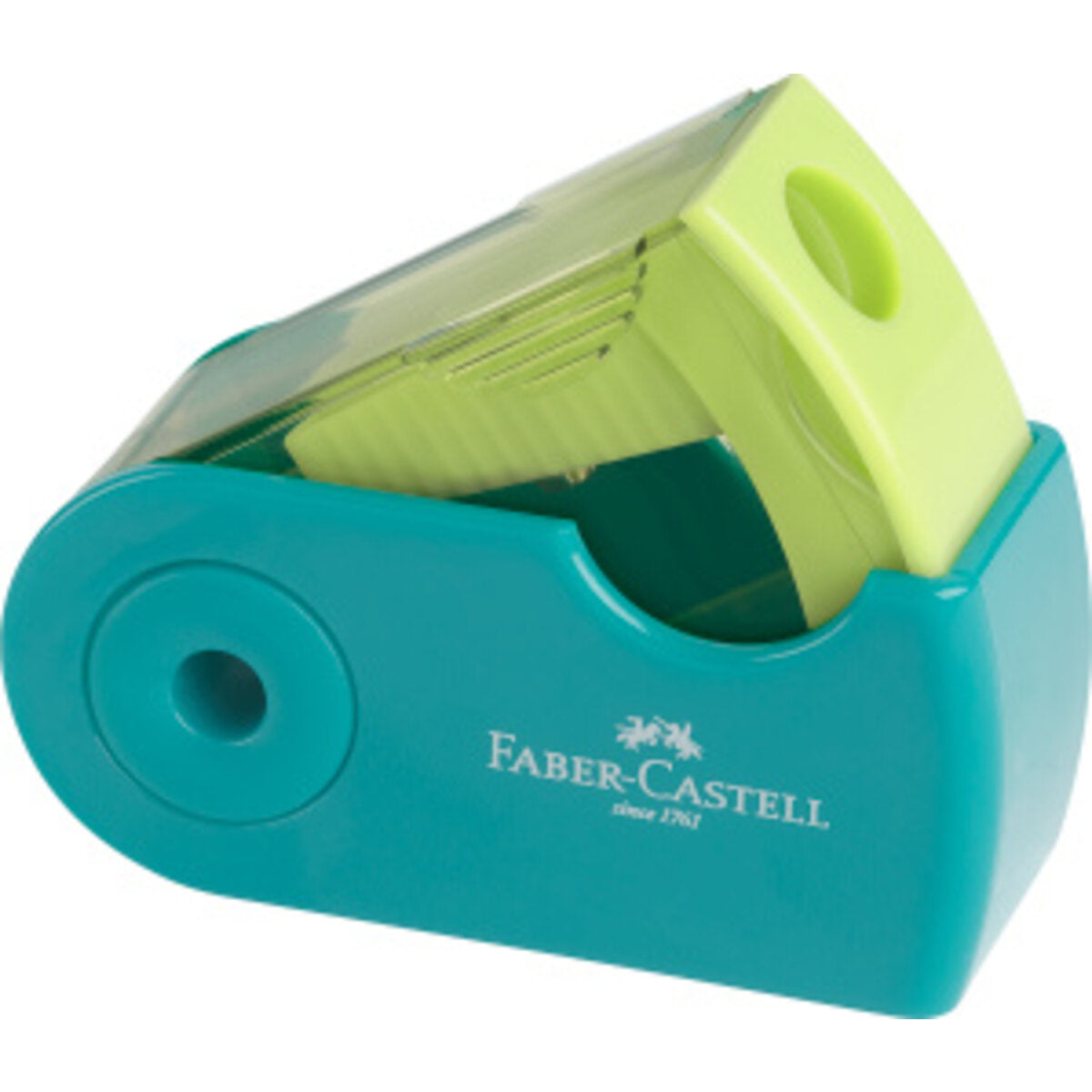 Faber-Castell Einfachspitzdose Sleeve Mini Trend 19, 1 Stück, 3-fach sortiert