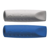 Faber-Castell Ersatzradierer Colour Grip-2001 Eraser Cap, 2 Stück, sortiert