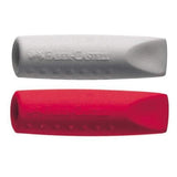 Faber-Castell Ersatzradierer Colour Grip-2001 Eraser Cap, 2 Stück, sortiert