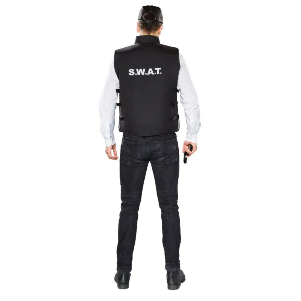 Festartikel Müller SWAT-Weste schwarz, Größe XXL