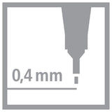 Fineliner - STABILO point 88 - Einzelstift - pistazie