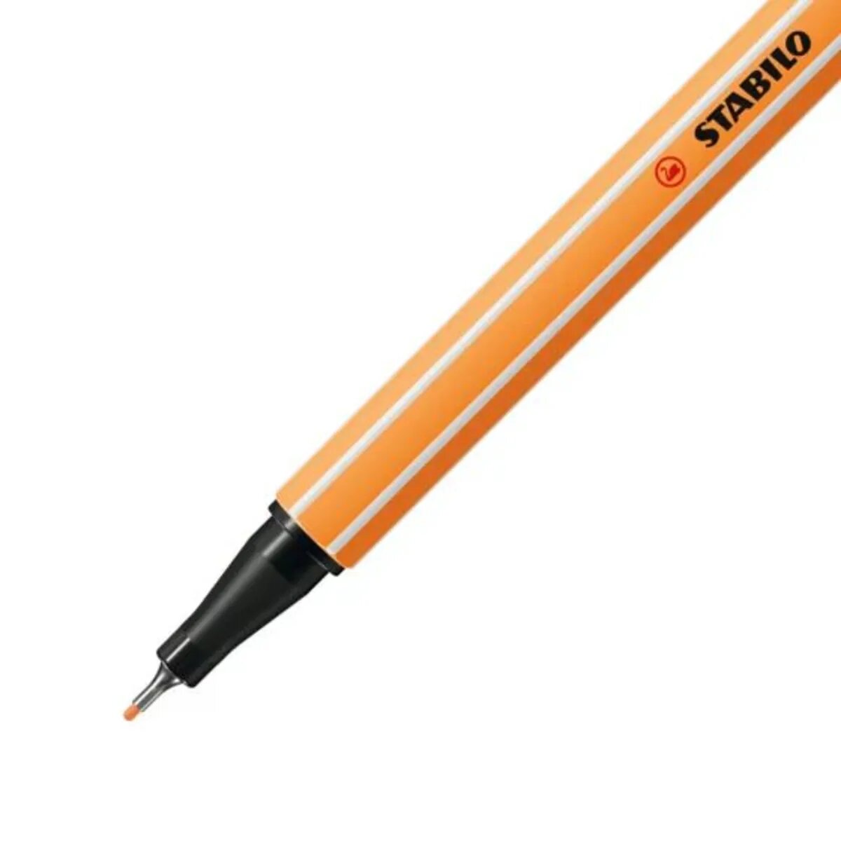 Fineliner - STABILO point 88 - Einzelstift - hellorange