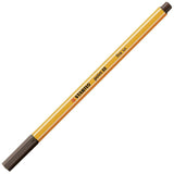 Fineliner - STABILO point 88 - Einzelstift - umbra