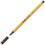Fineliner - STABILO point 88 - Einzelstift - umbra