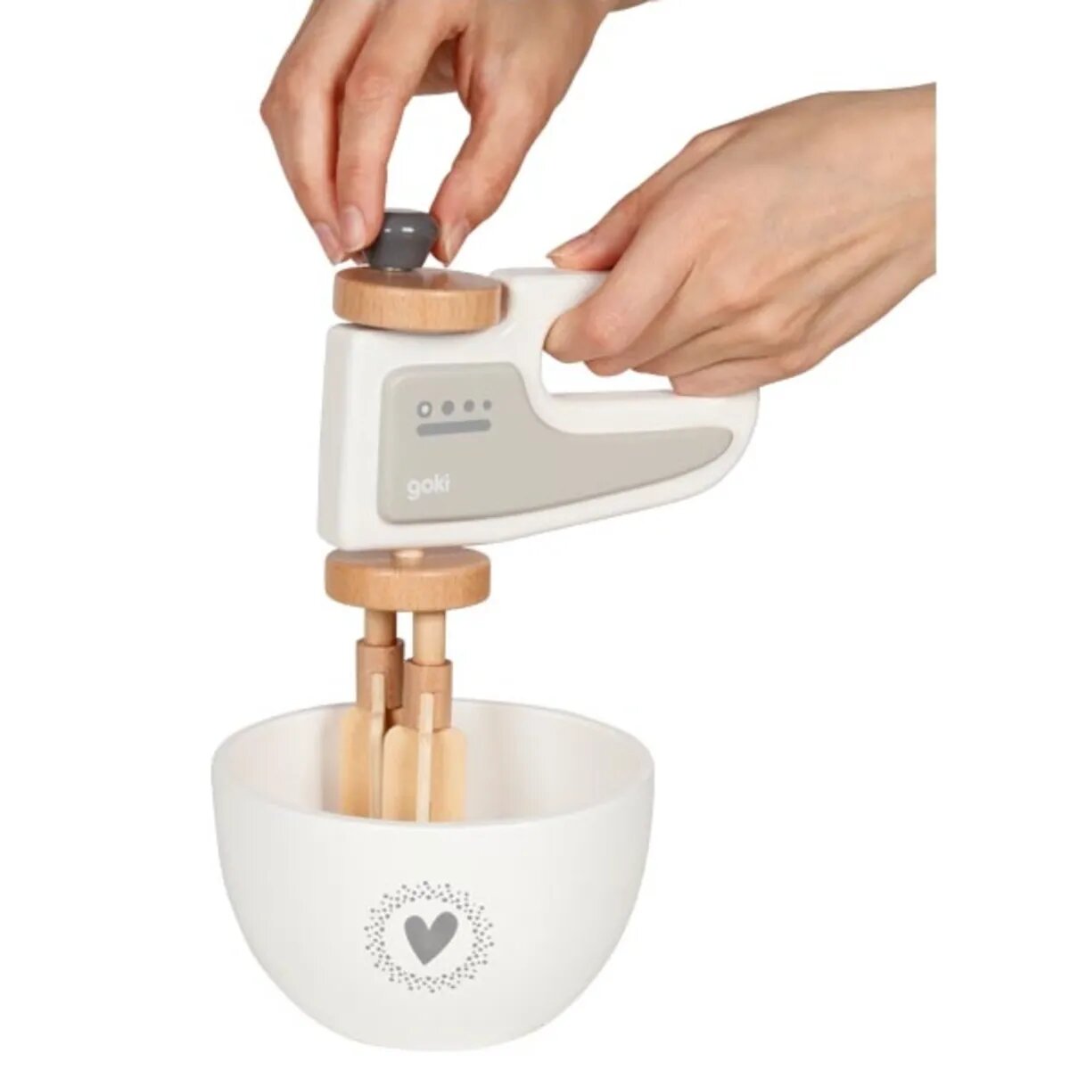 goki Handmixer mit Rührschüssel