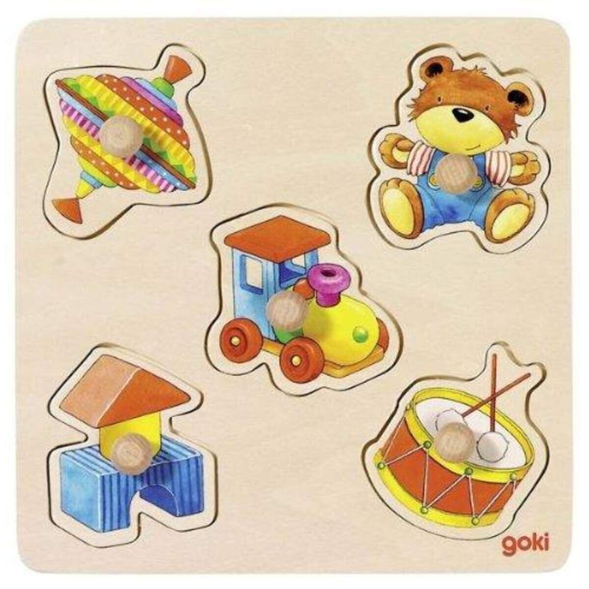 goki Steckpuzzle goki Basic, sortiert