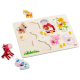 HABA 303183 Greifpuzzle Oma Lenis Tiere