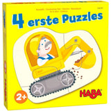 HABA 306181 4 erste Puzzles Baustelle