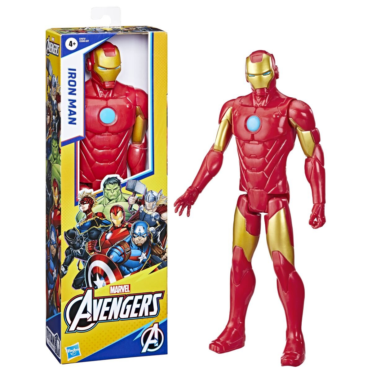 Hasbro Avengers Titan Hero Figur Iron Man, 30 cm