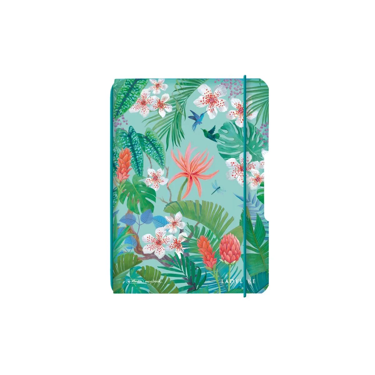 Herlitz Notizheft Ladylike Jungle flex PP A6, 40 Blatt, punktiert, my.book