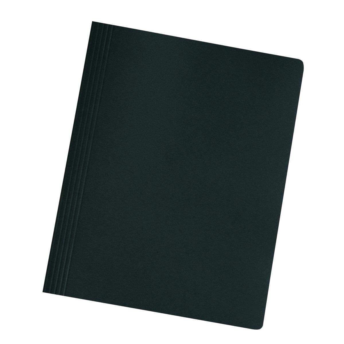 Herlitz Schnellhefter Karton A4 Intensivfarben schwarz
