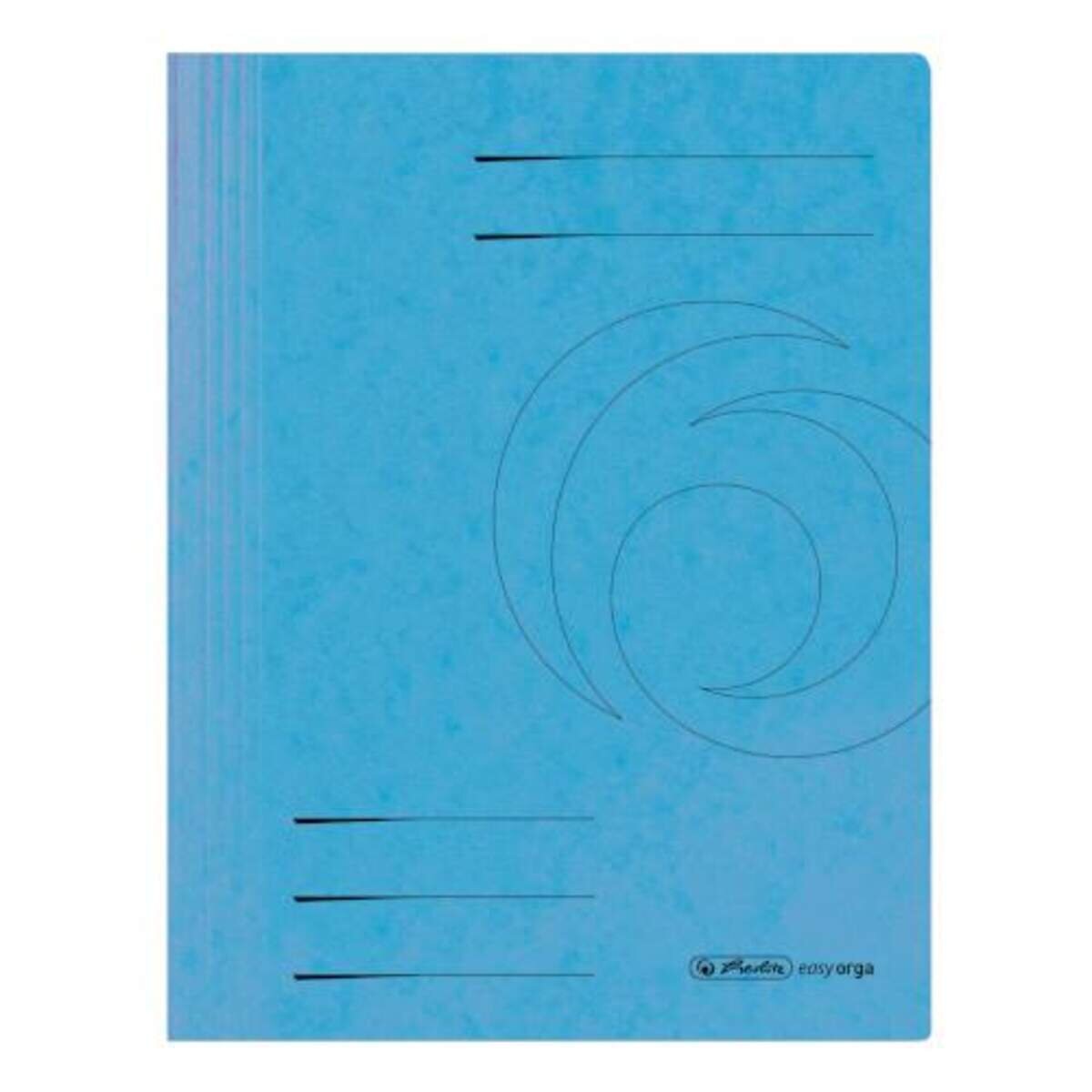 Herlitz Schnellhefter Pappe A4 hellblau