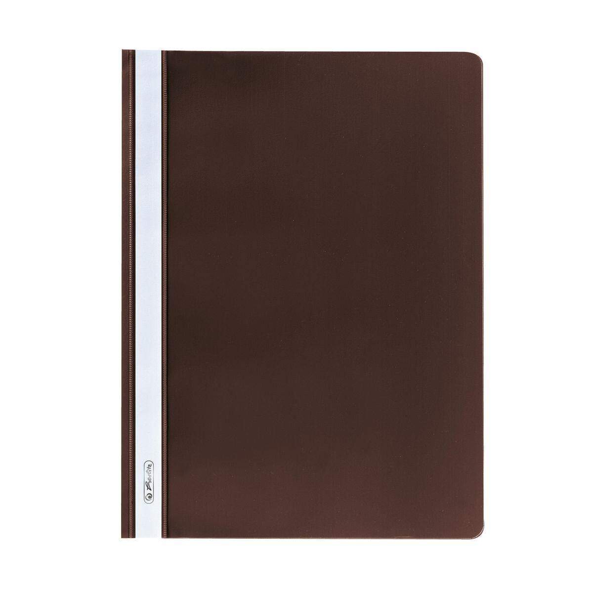 Herlitz Schnellhefter PP A4 braun