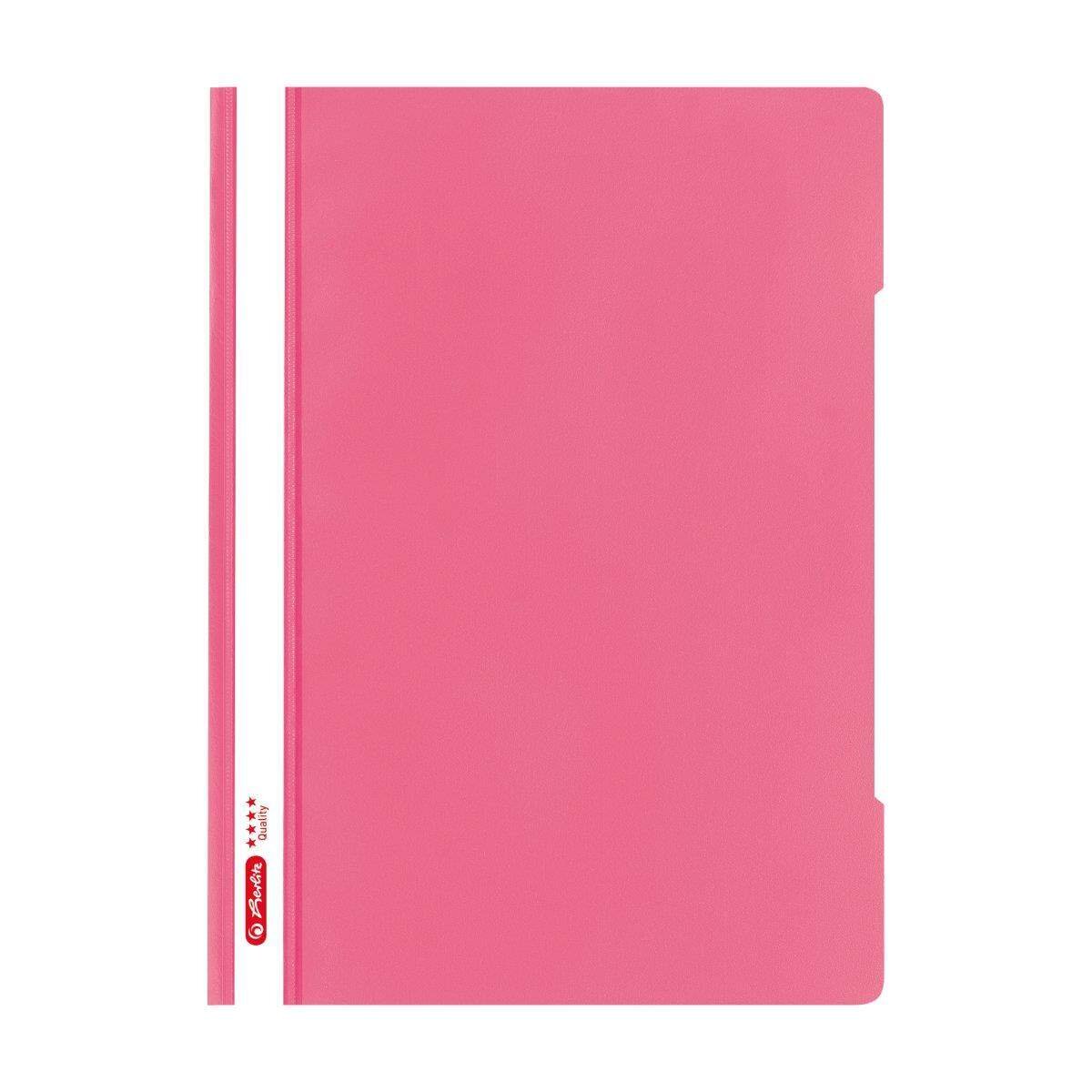 Herlitz Schnellhefter PP A4 Quality indonesia pink