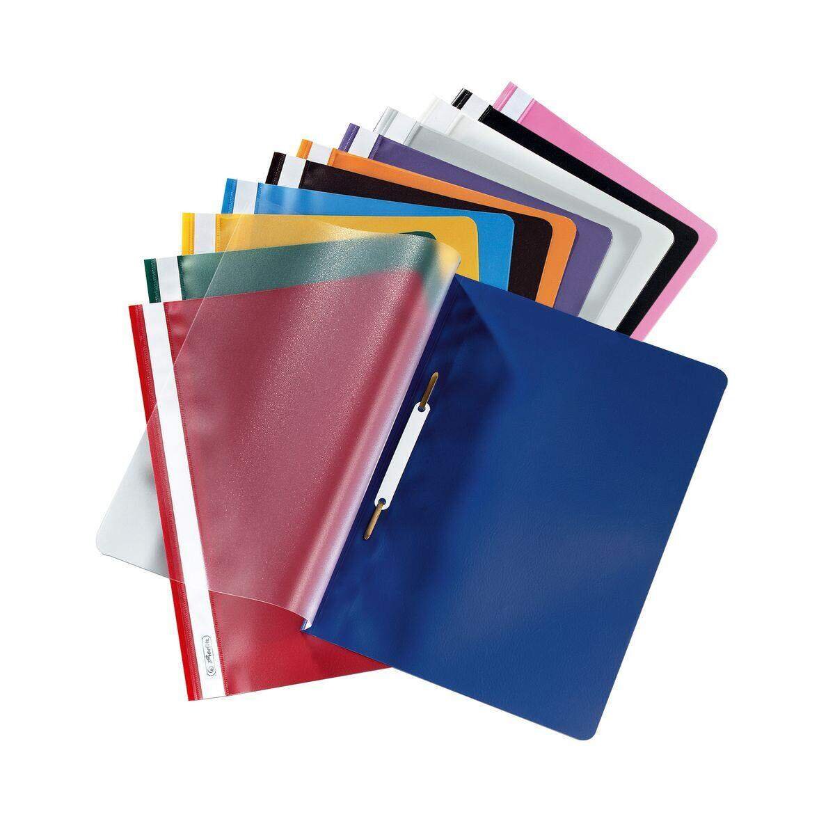Herlitz Schnellhefter PP A4 schwarz
