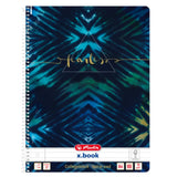 Herlitz Spiralblock A4 80 Blatt Lineatur 27 Motiv New Batik Fearless