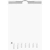 Heyda Bastelkalender immerwährend A4 Deckblatt: weiß, Monatsblätter: weiß
