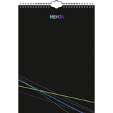 Heyda 2070470 Kreativkalender immerw A4 sw/sw