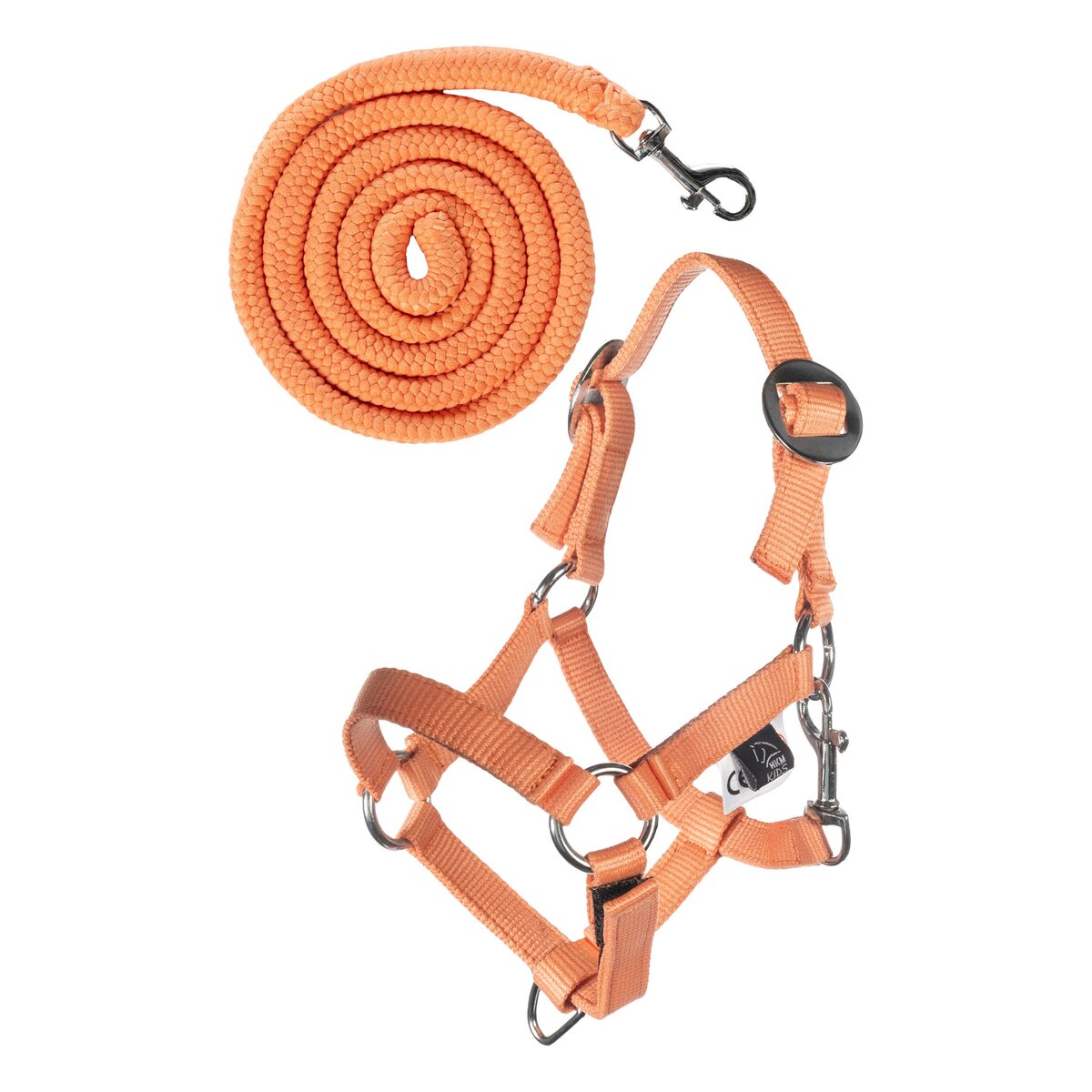 HKM Hobby Horsing Halfter und Strick orange