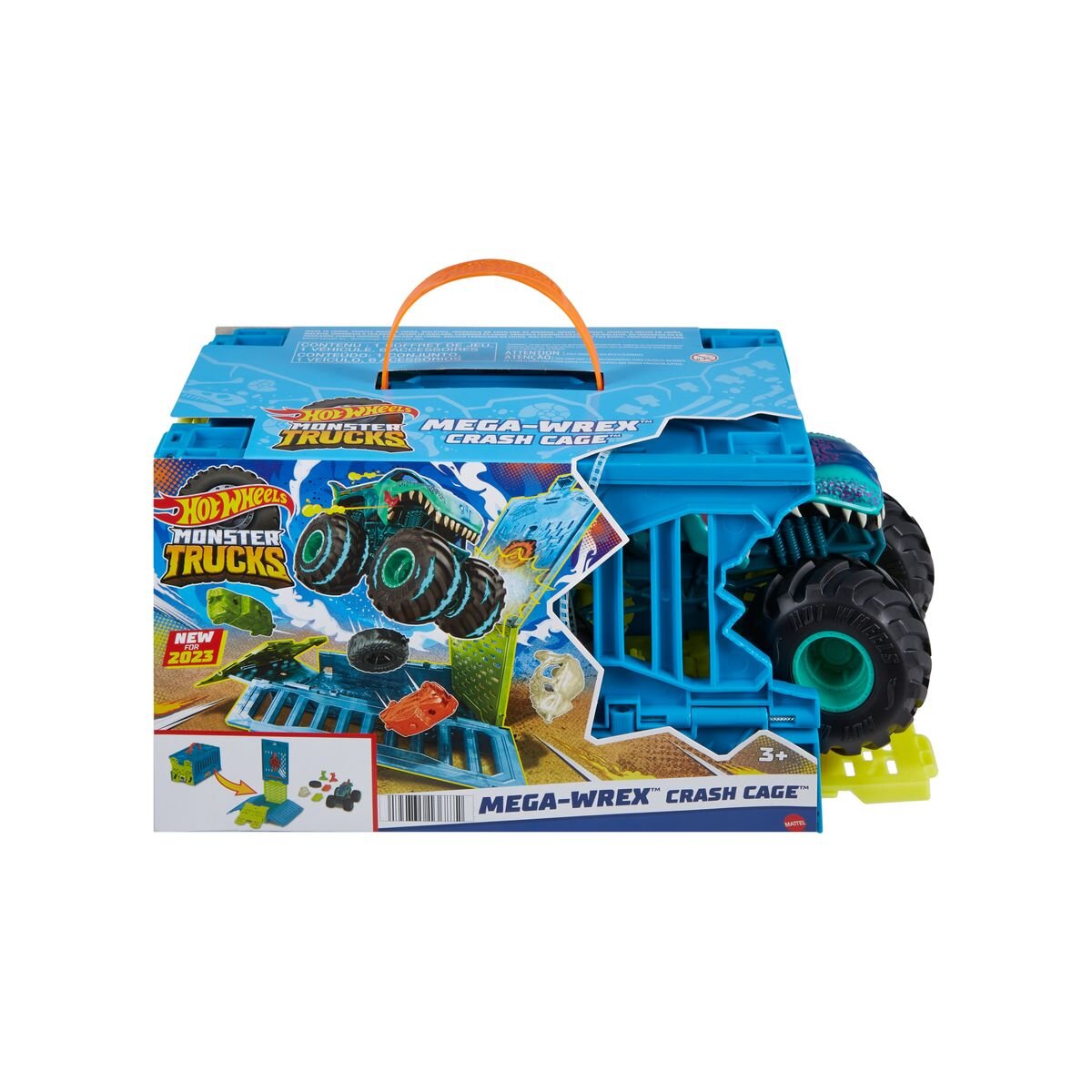 Hot Wheels Monster Trucks Mega Wrex Oversized Crash Cage (1:24)