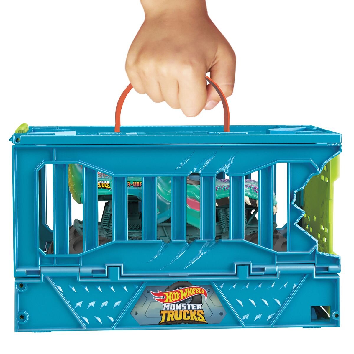 Hot Wheels Monster Trucks Mega Wrex Oversized Crash Cage (1:24)