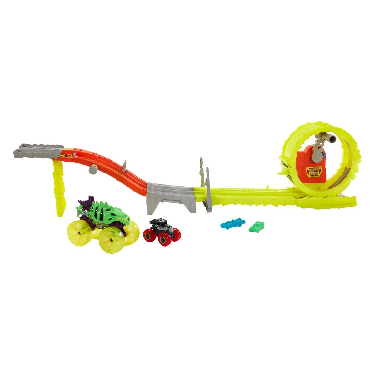 Hot Wheels Monster Trucks Power Verfolgungsjagd