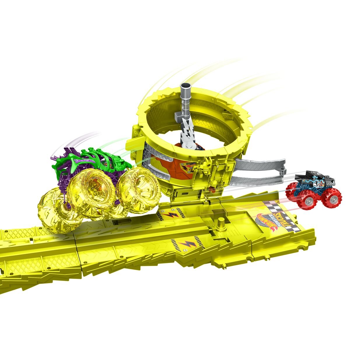 Hot Wheels Monster Trucks Power Verfolgungsjagd