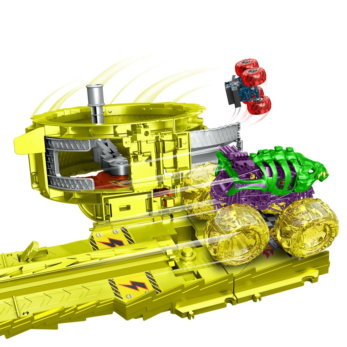Hot Wheels Monster Trucks Power Verfolgungsjagd